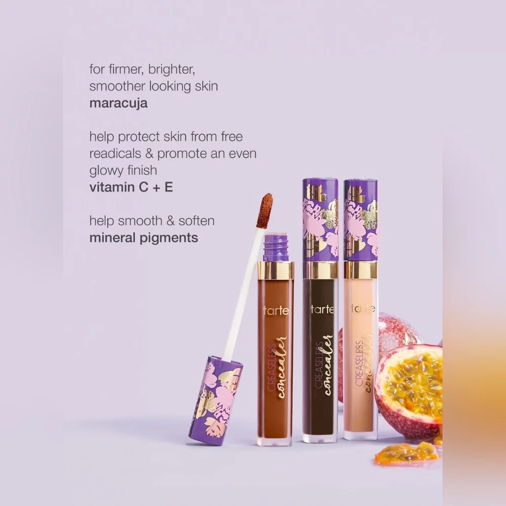 47S Tan Deep Sand Tarte Creaseless Concealer Brand New In Box Full Size